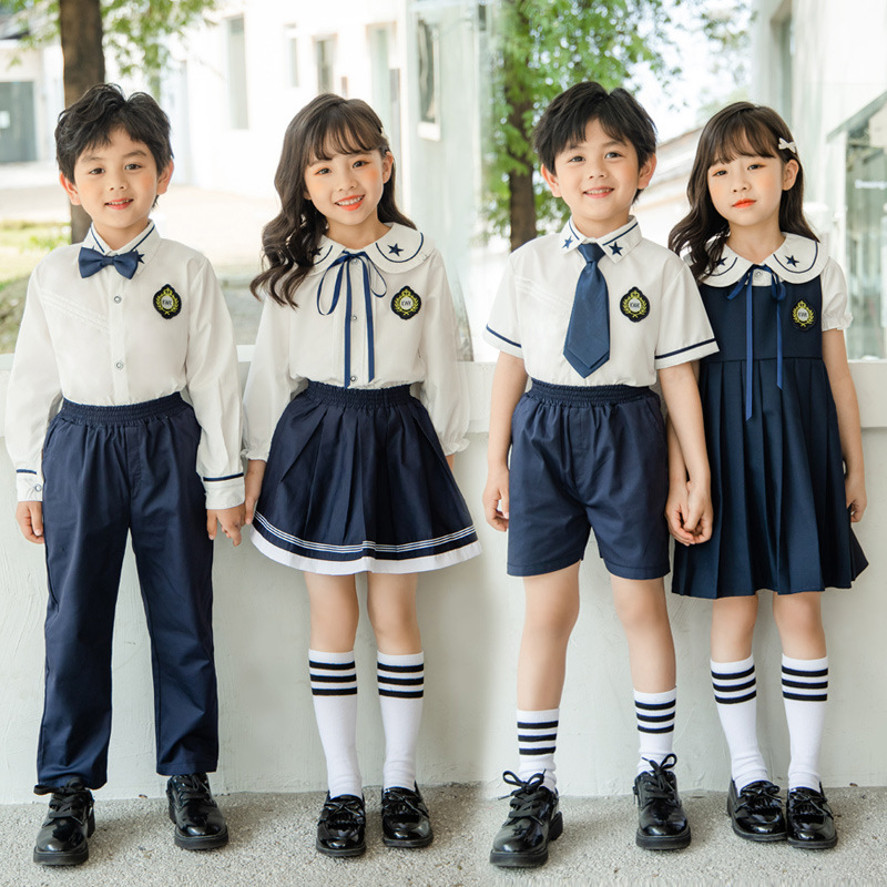 幼儿园园服春秋冬装英伦小学生校服老师亲子儿童运动套装班服定制